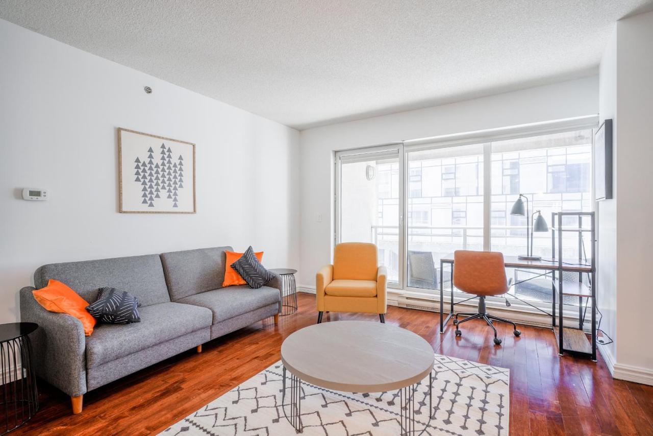 Le Mille Neuf Furnished Apartments Montréal Esterno foto