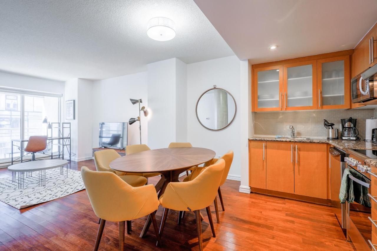 Le Mille Neuf Furnished Apartments Montréal Esterno foto