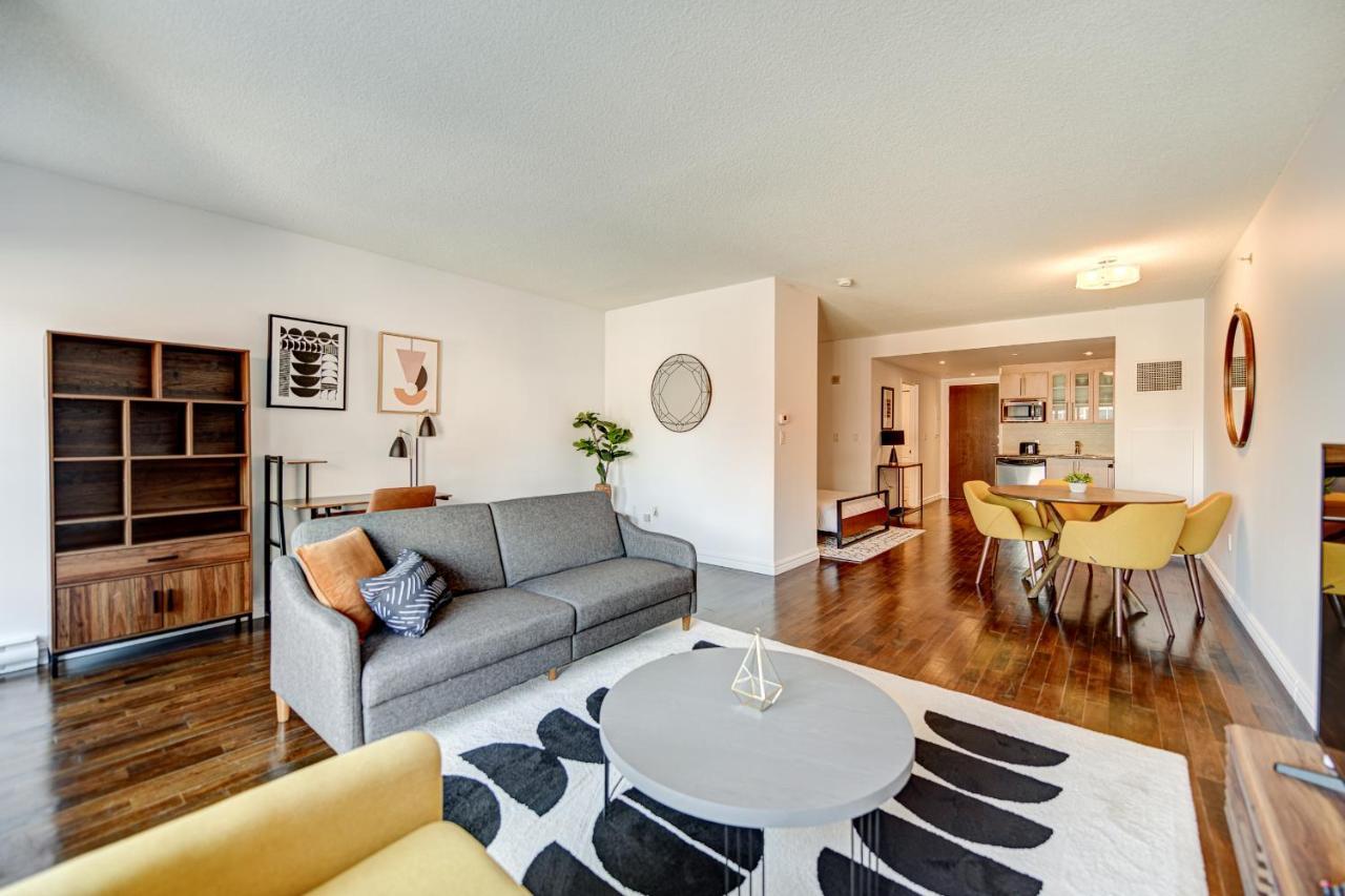 Le Mille Neuf Furnished Apartments Montréal Esterno foto