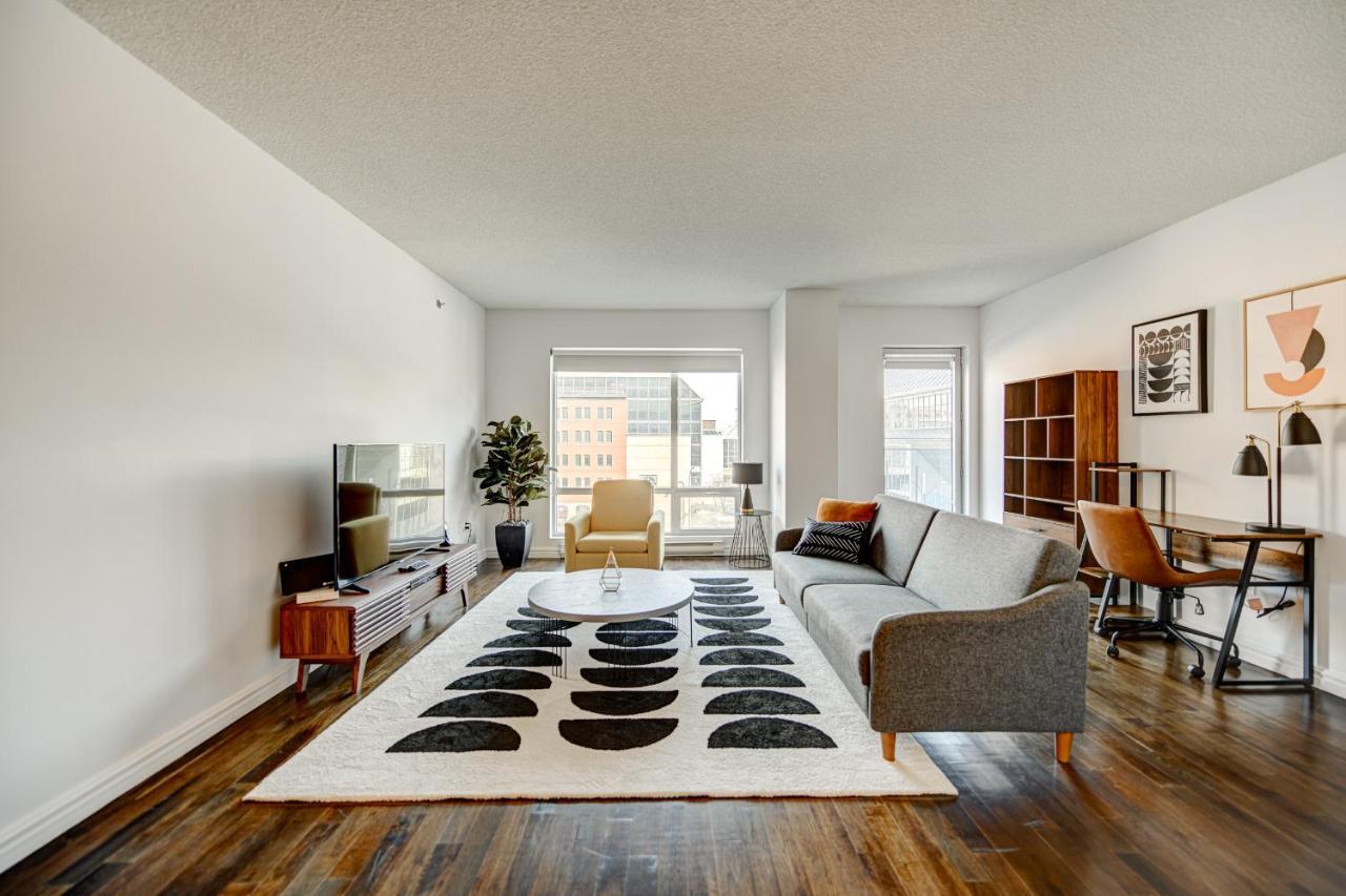Le Mille Neuf Furnished Apartments Montréal Esterno foto