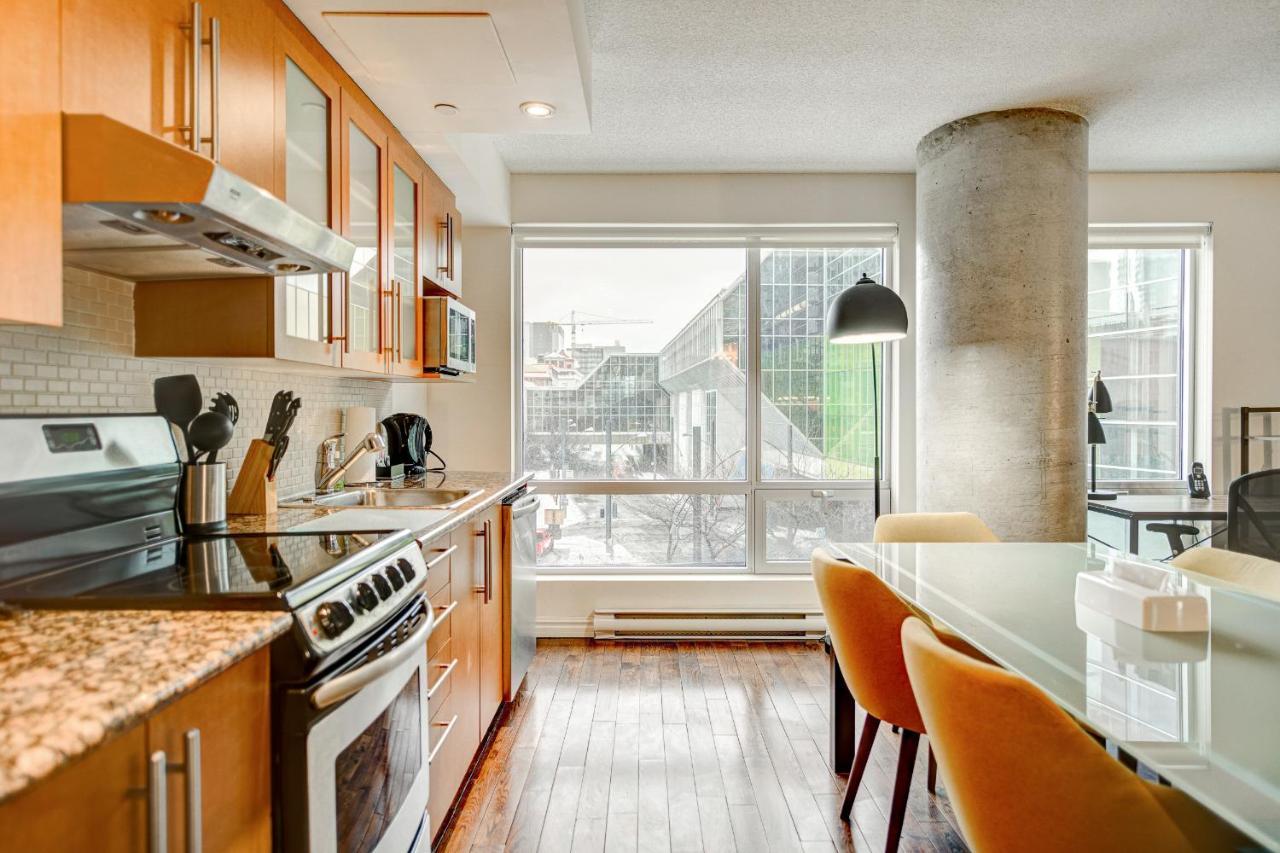 Le Mille Neuf Furnished Apartments Montréal Esterno foto